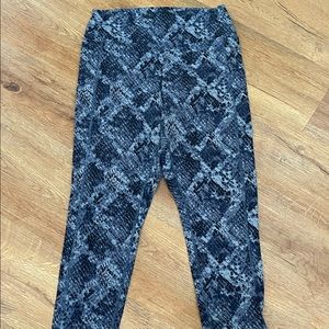 Pink leggings size large